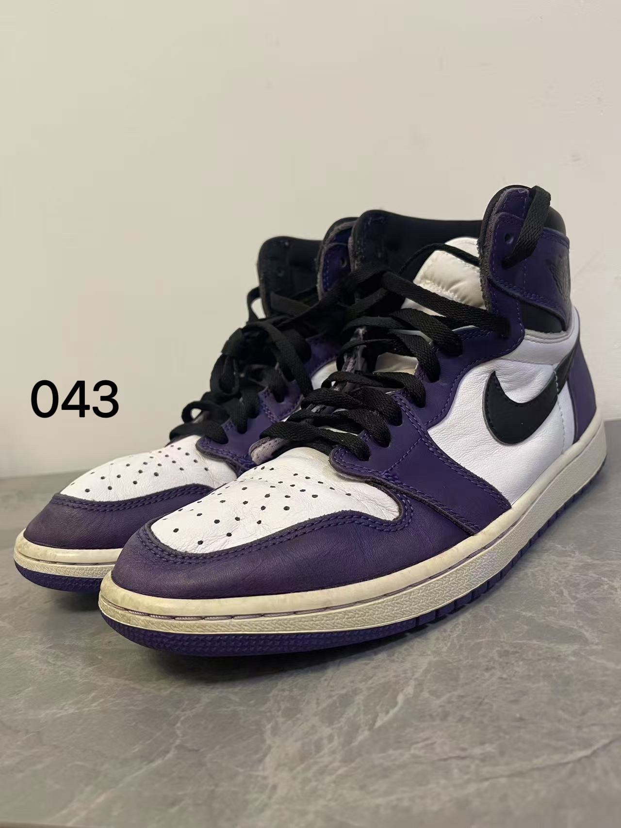 Nike Air Jordan 1 Retro High OG "Court Purple/White/Black" (2020)
