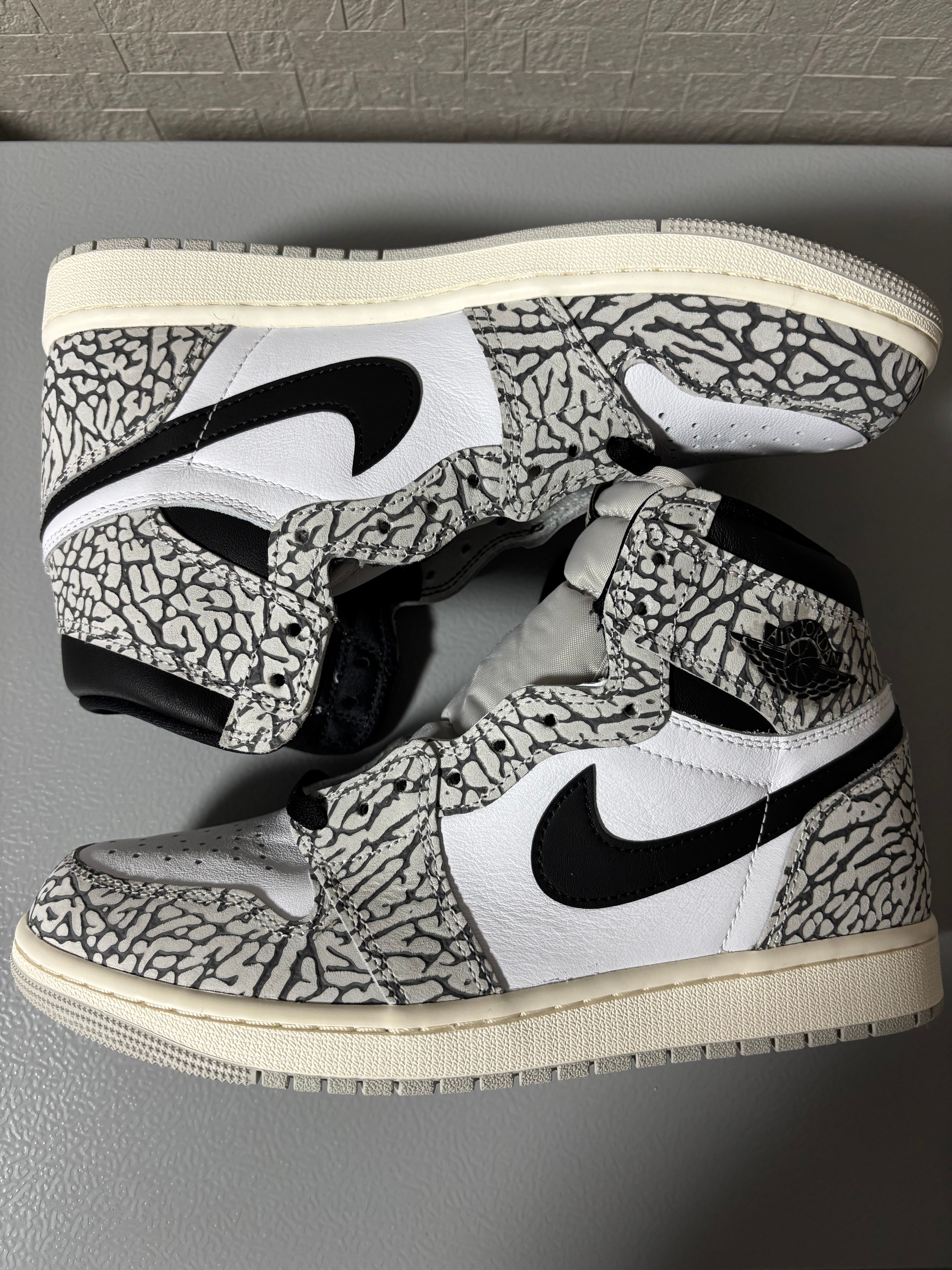 Nike Air Jordan 1 High OG "White Cement/Safari"