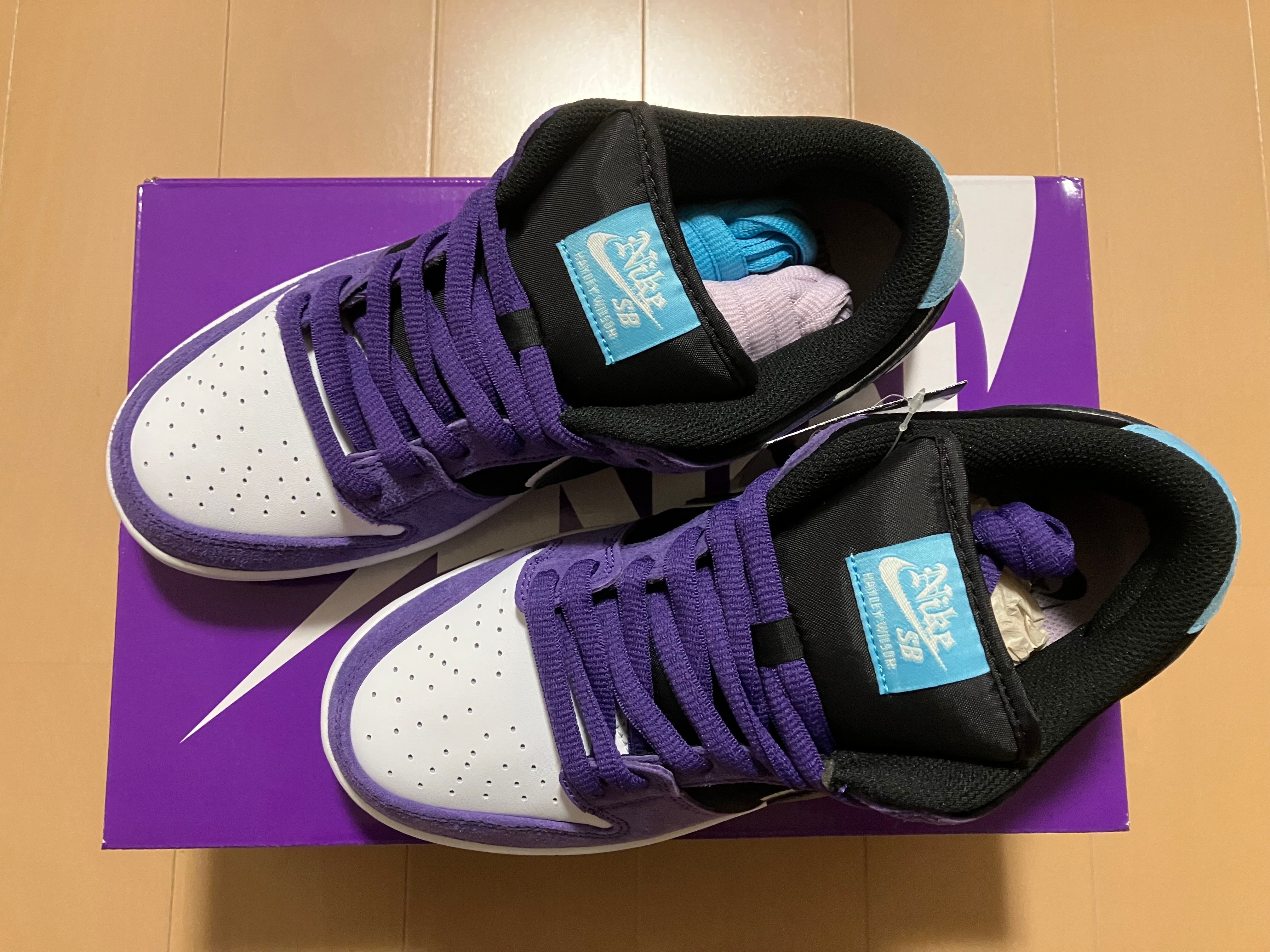 Hayley Wilson × Nike SB Dunk Low Pro "Black and Court Purple"