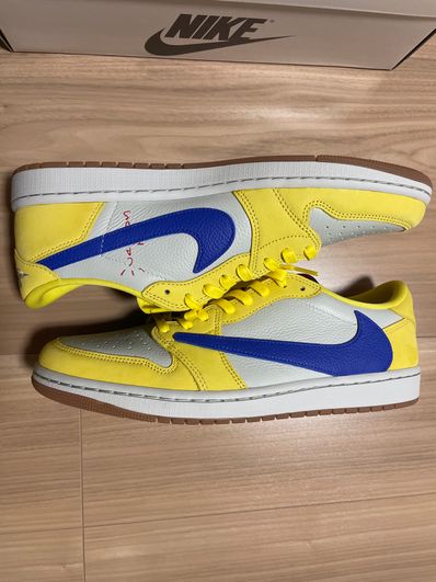 Travis Scott × Nike Women's Air Jordan 1 Retro Low OG "Canary"