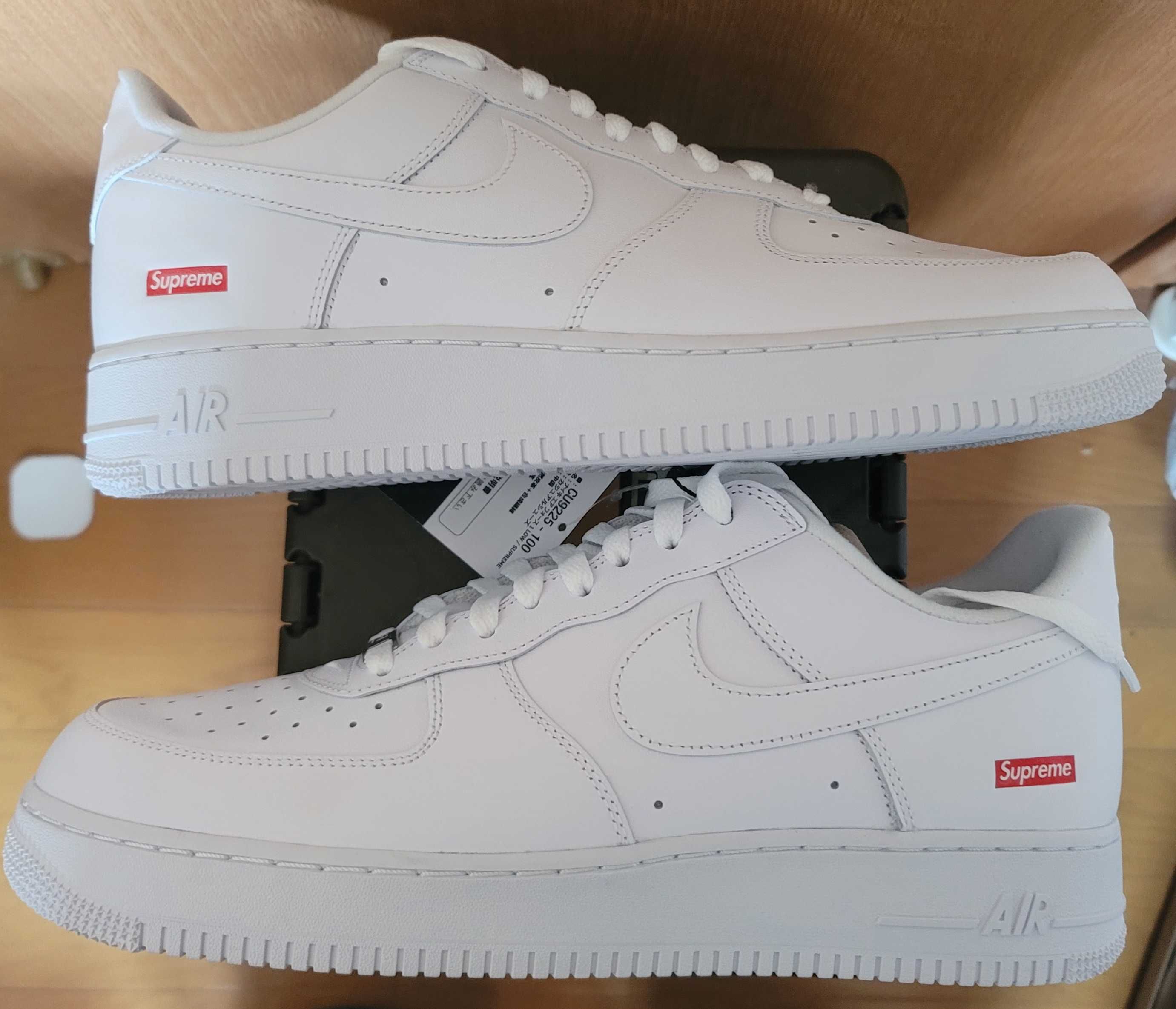Supreme × Nike Air Force 1 Low "White"