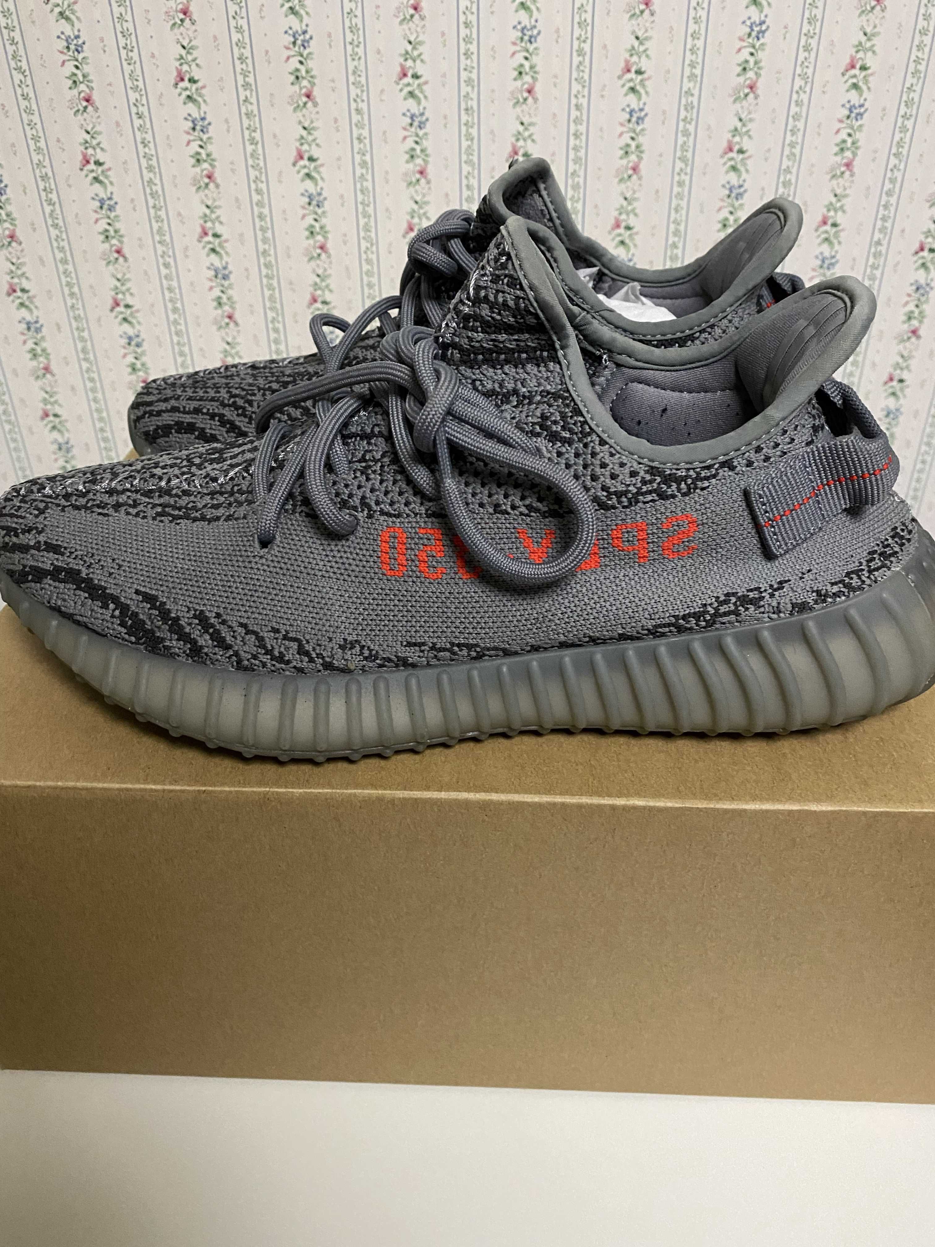adidas Yeezy Boost 350 V2 "Grey/Bold Orange/DGH Solid Grey"