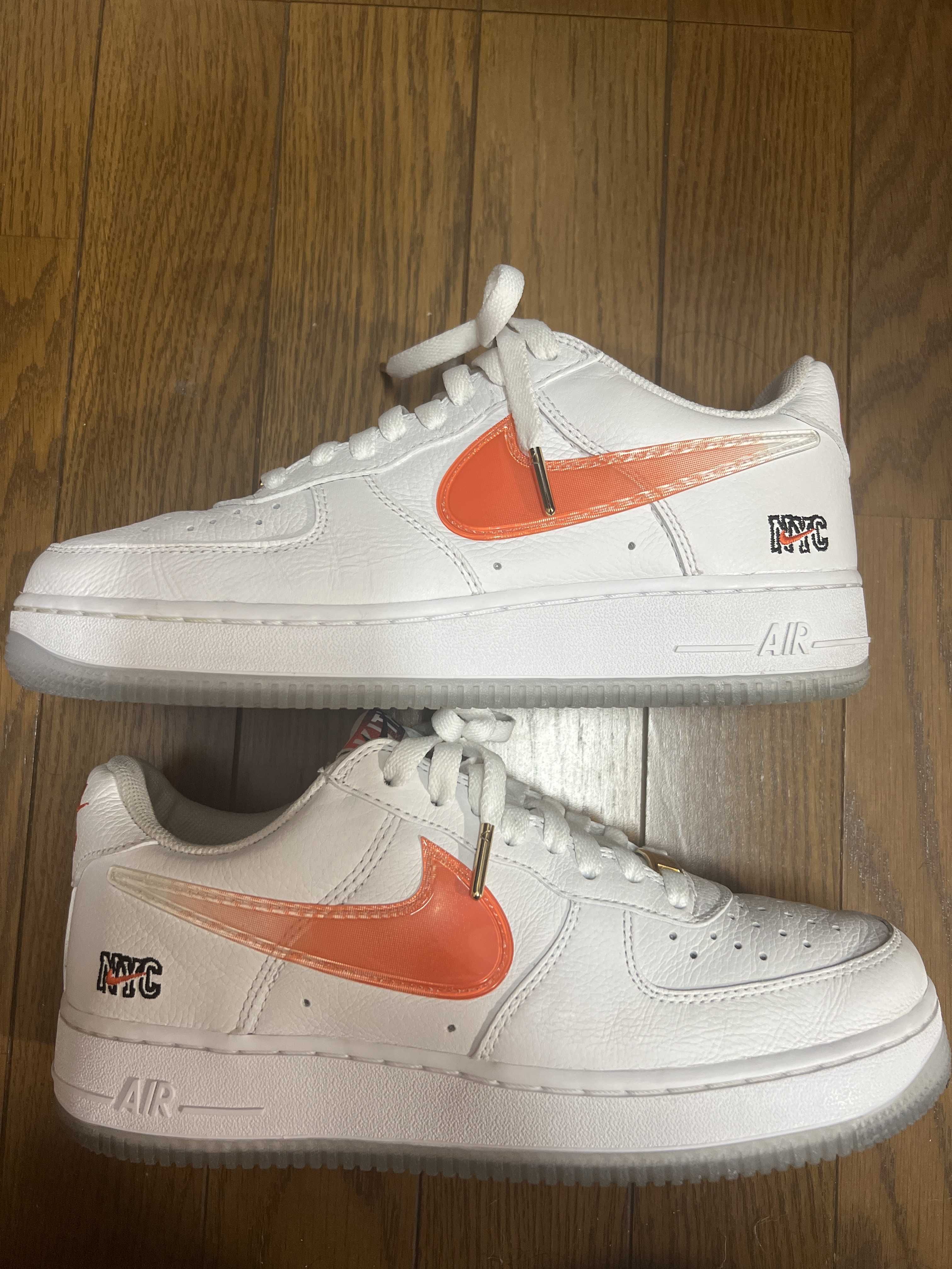 KITH × Nike Air Force 1 Low "White/Rush Blue/White/Brilliant Orange"