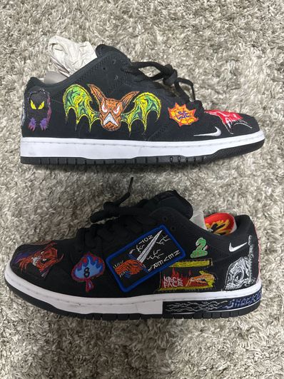 Neck face × Nike SB Dunk Low