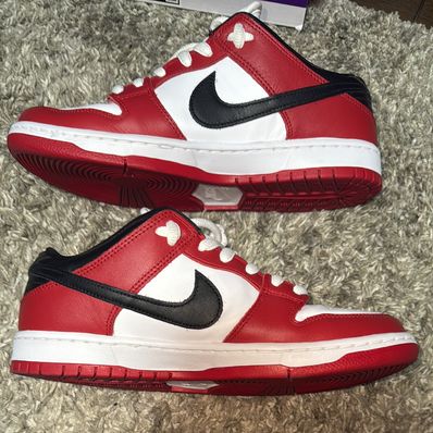 Nike SB Dunk Low Pro "J-Pack Chicago/Varsity Red and White"