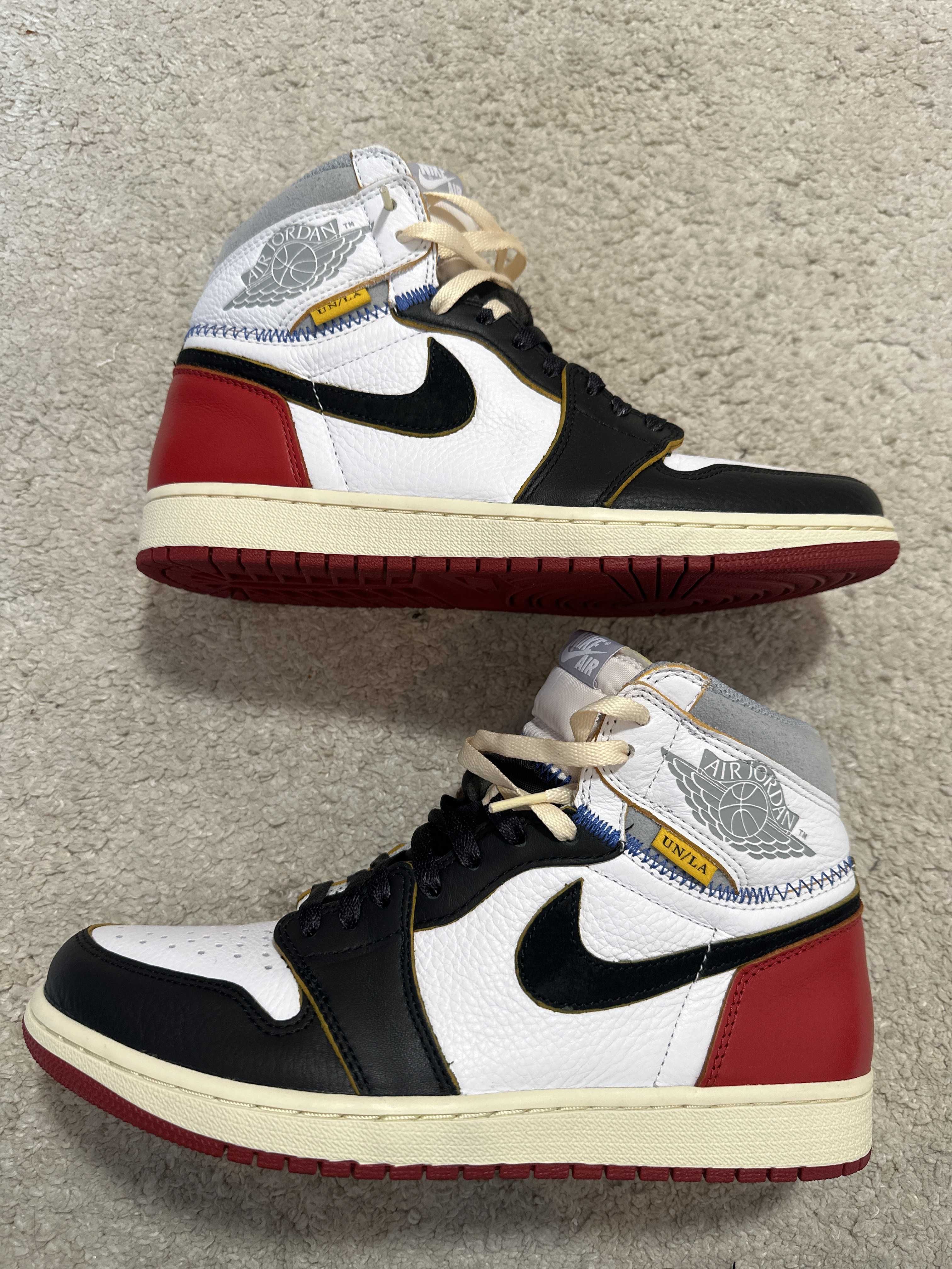 UNION × Nike Air Jordan 1 Retro High OG NRG "Varsity Red/Wolf Grey"