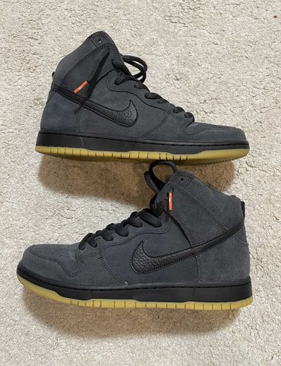 Nike SB Dunk High Orange Label "Dark Grey"