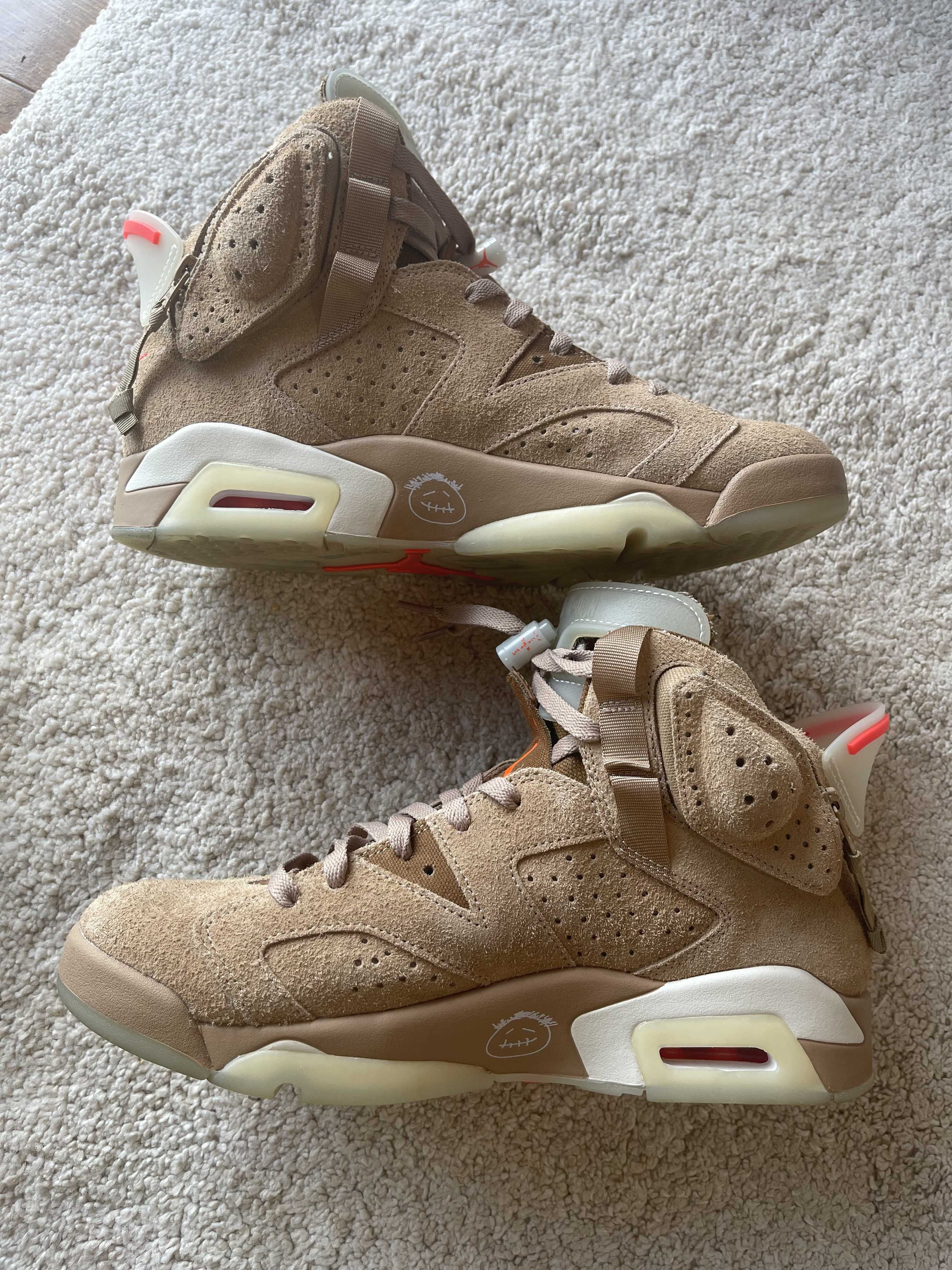 Travis Scott × Nike Air Jordan 6 "British Khaki"