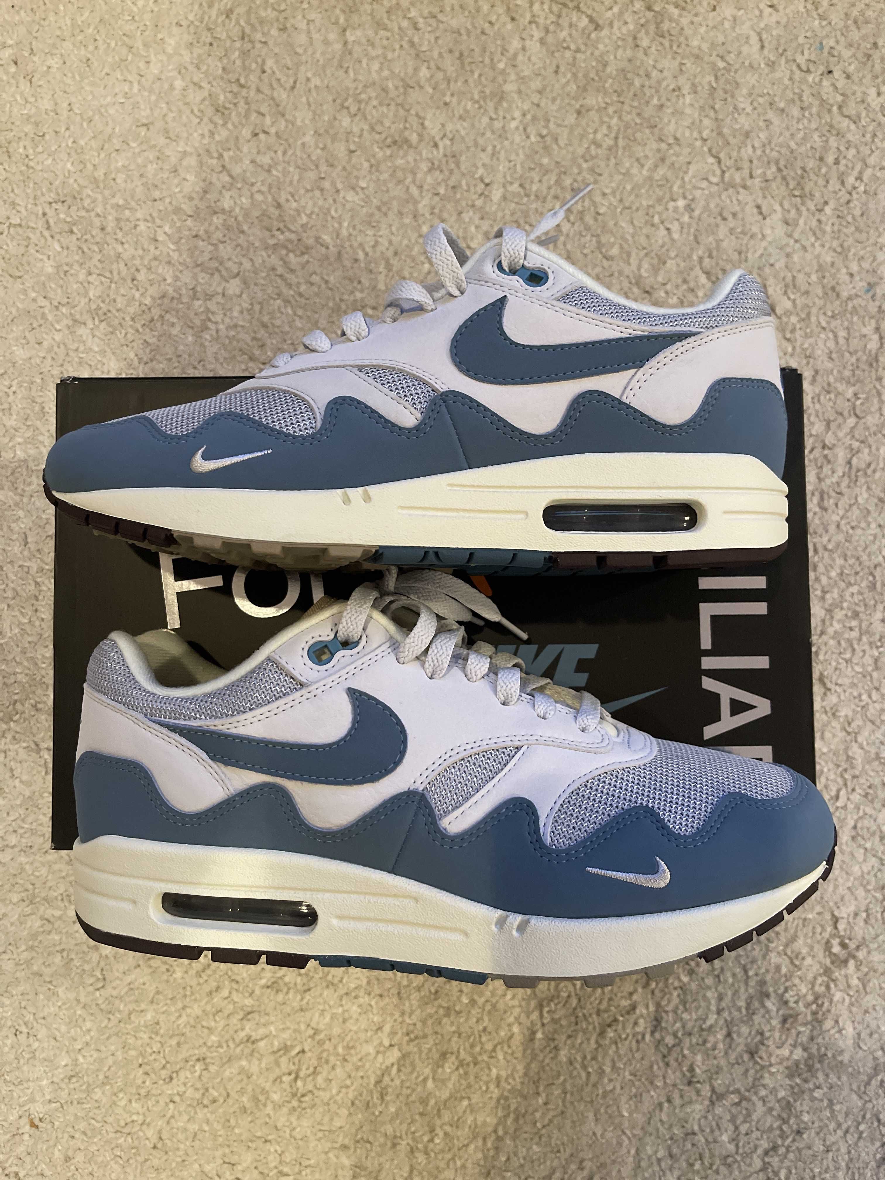 Patta × Nike Air Max 1 "Noise Aqua"