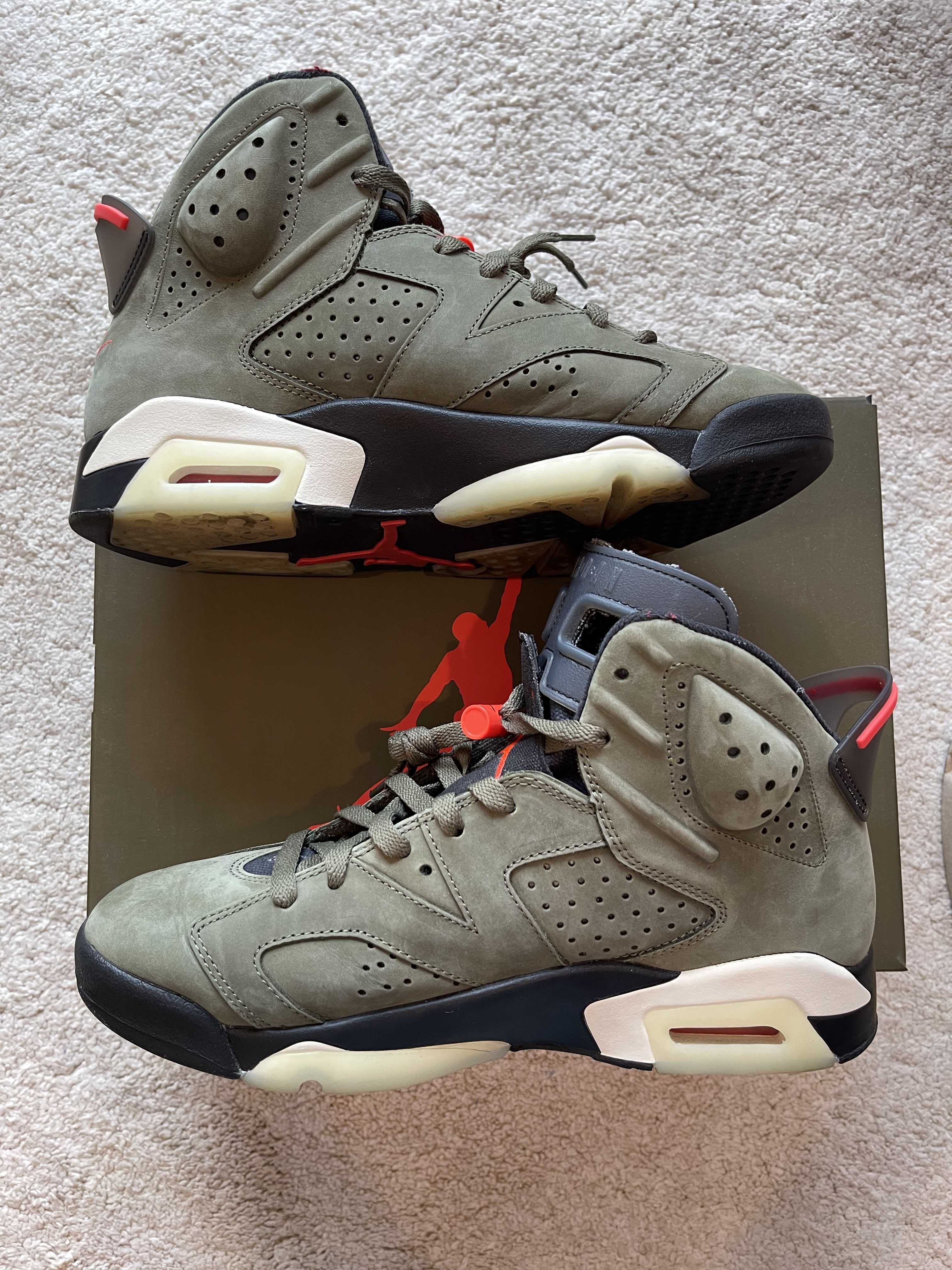 Travis Scott × Nike Air Jordan 6 Retro "Medium Olive"