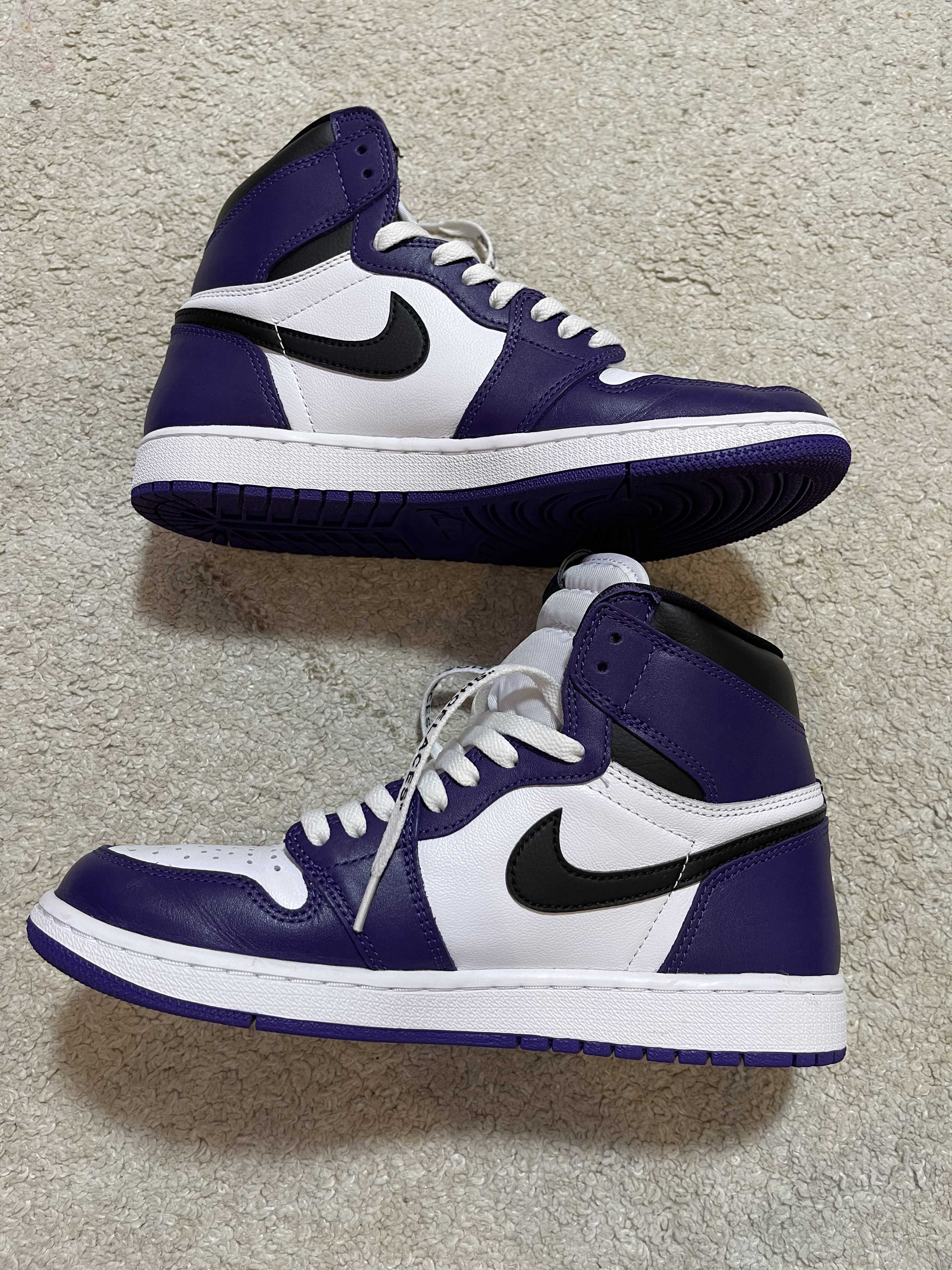 Nike Air Jordan 1 Retro High OG "Court Purple White/Black" (2020)   