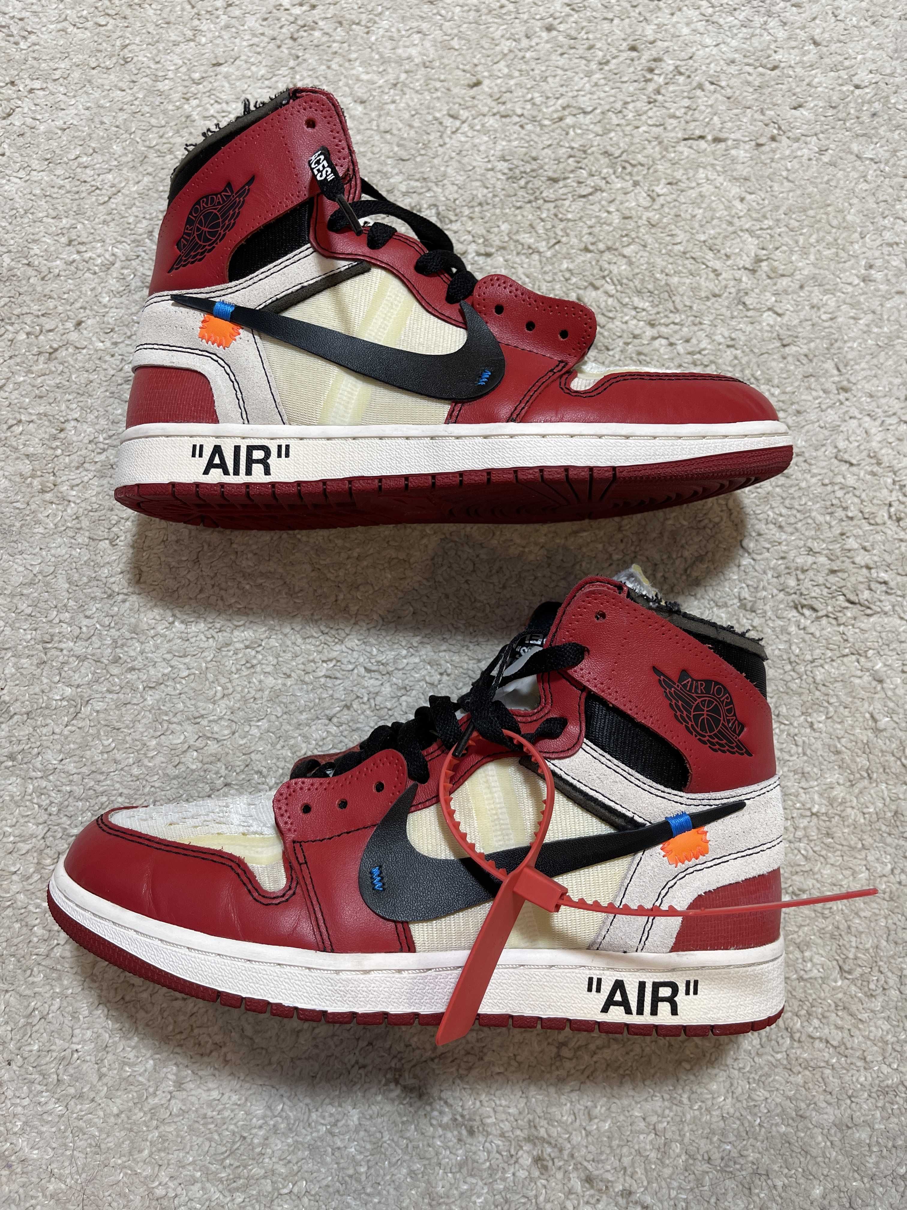 Off-White × Nike Air Jordan 1 Retro High The Ten "Chicago"