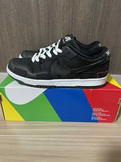 Wasted Youth × Nike SB Dunk Low "Black Denim" / VERDY