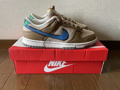 size? × Nike Dunk Low "Dark Driftwood/Photo BlueRattan"