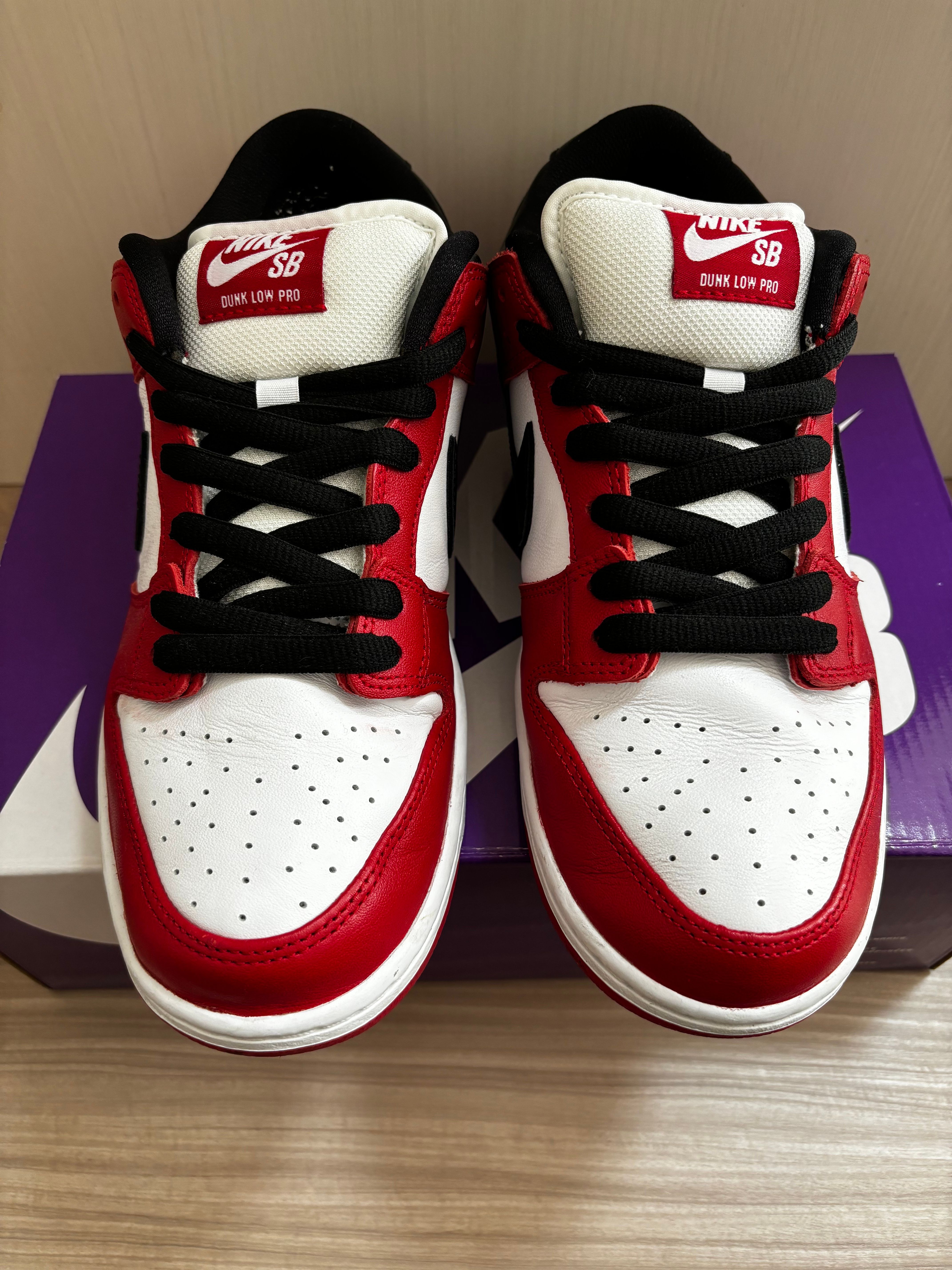 Nike SB Dunk Low Pro "J-Pack Chicago/Varsity Red and White"
