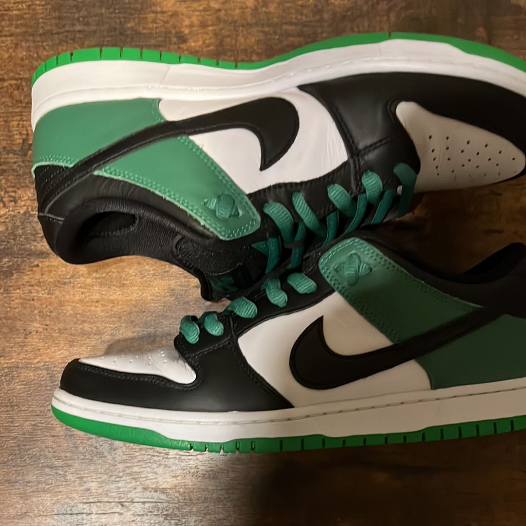 Nike SB Dunk Low Pro "Black and Classic Green"