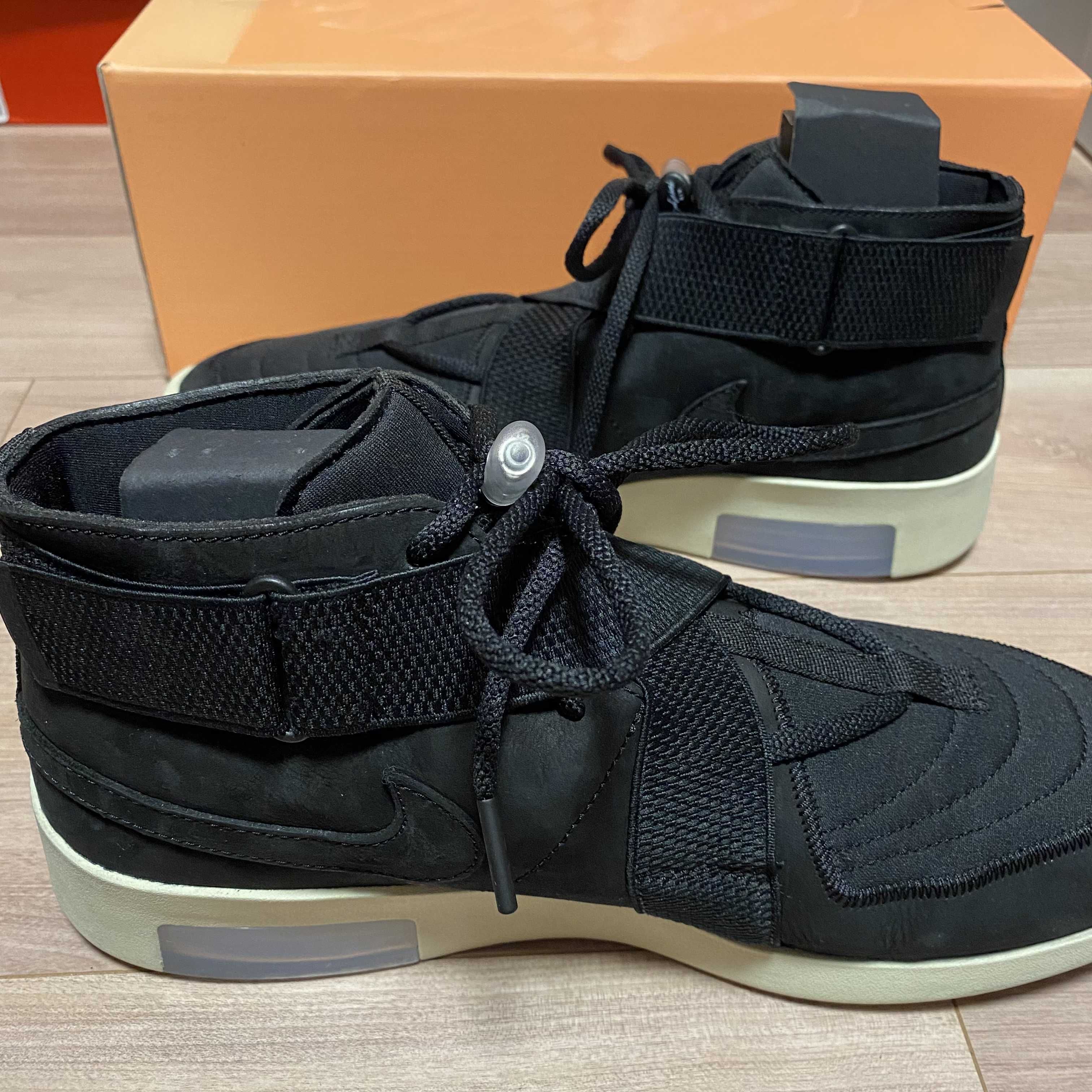 FEAR OF GOD × Nike Air Fear Of God Raid "Black"