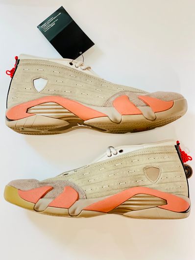 Clot × Nike Air Jordan 14 Low "Brown"