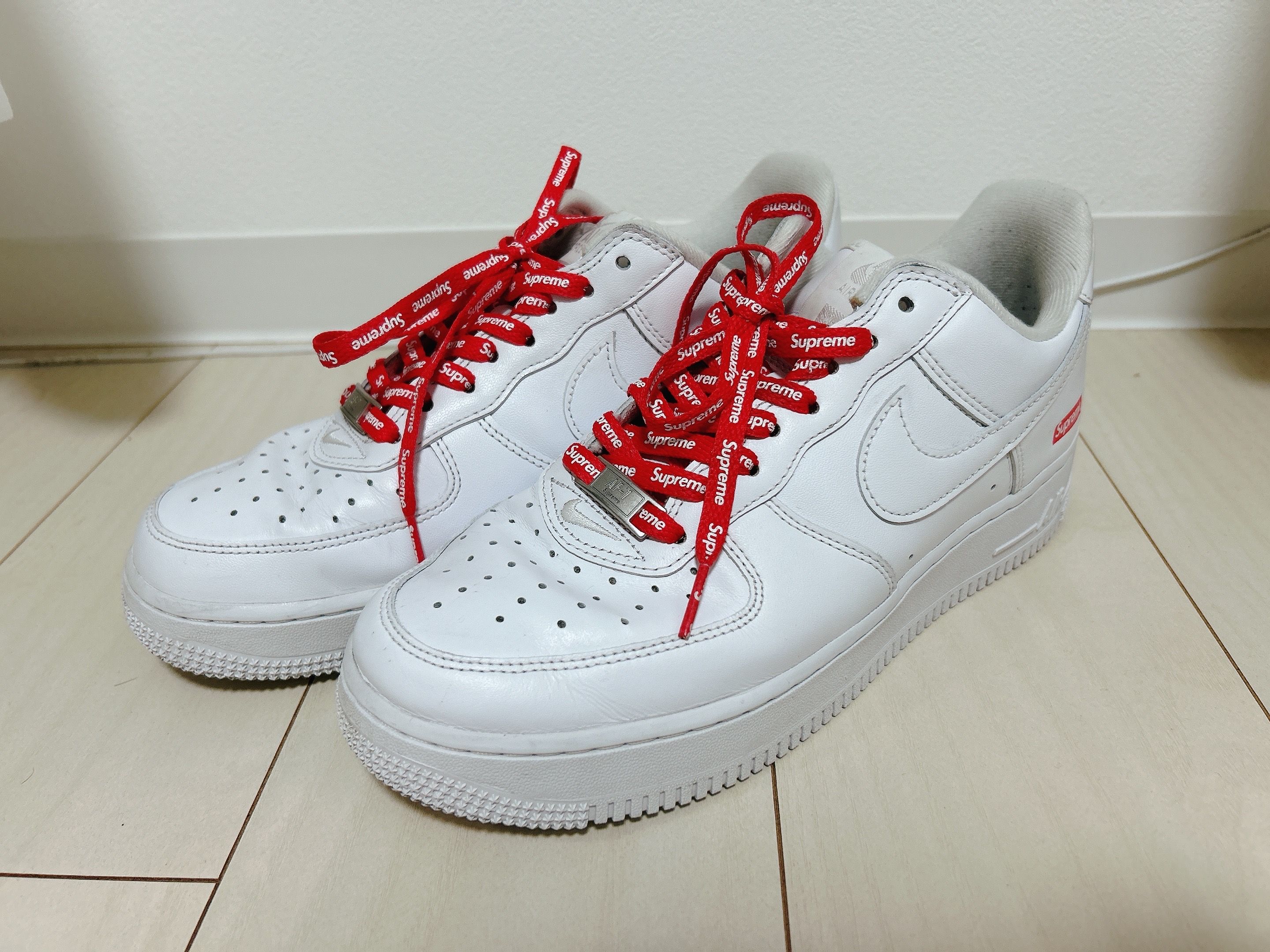 Supreme × Nike Air Force 1 Low "White"