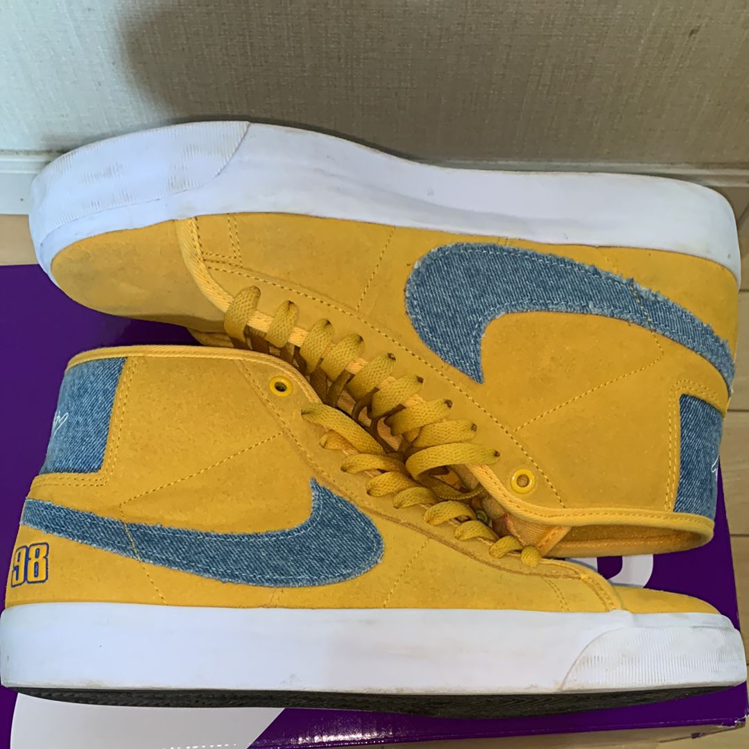 Grant Taylor × Nike SB Blazer Mid Pro GT "University Gold"