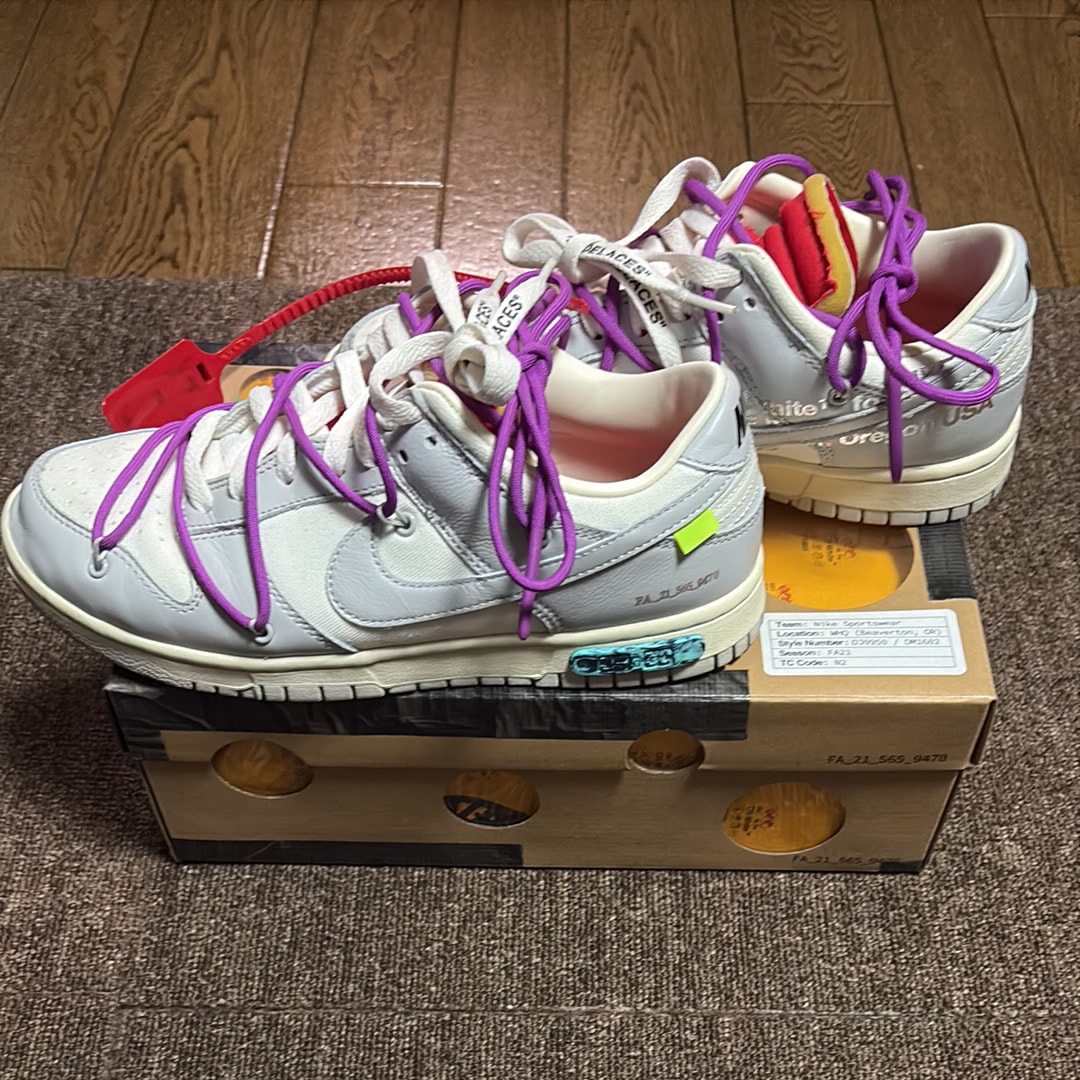 Off-White × Nike Dunk Low 1 of 50 "Lot.45"