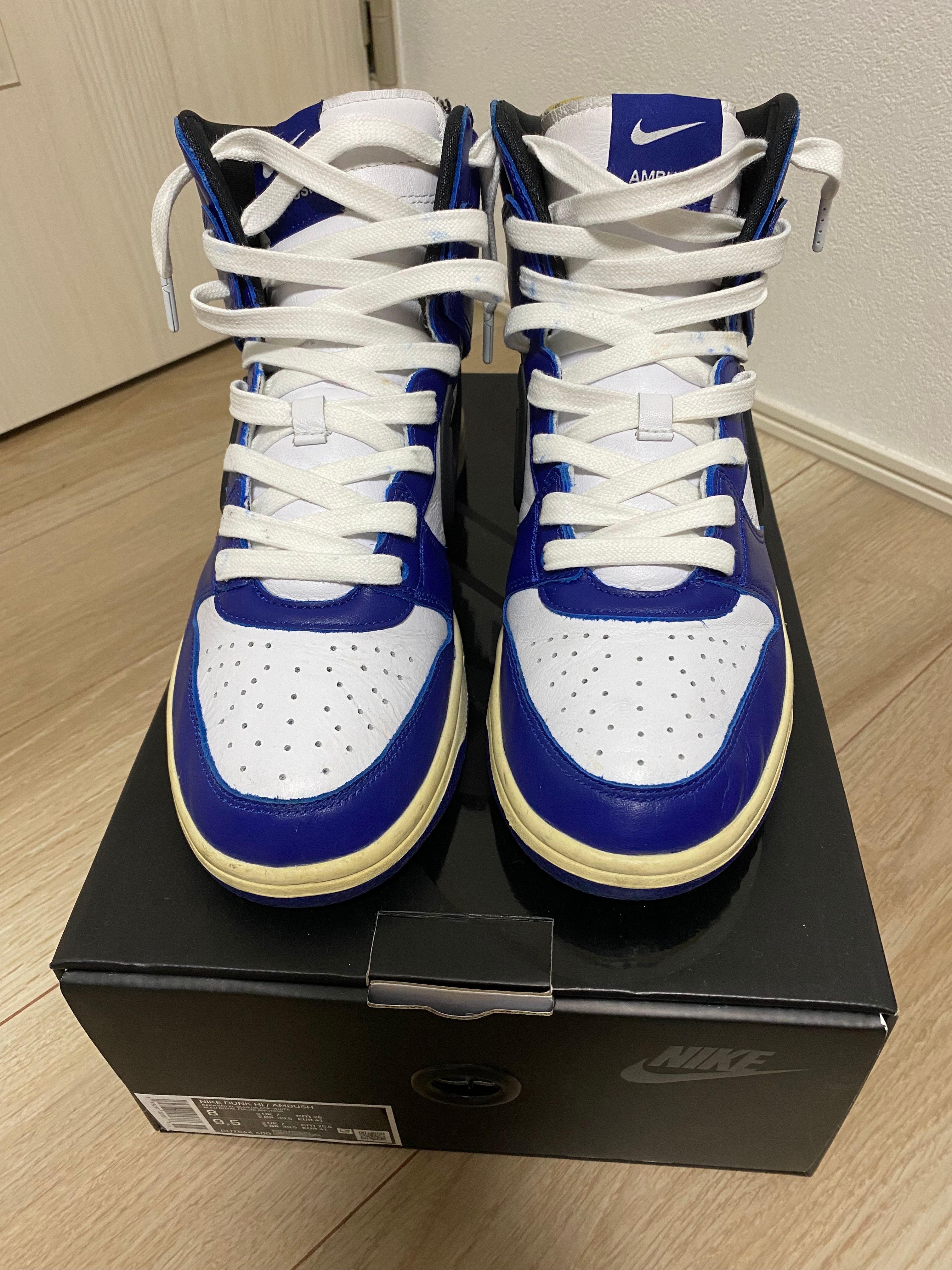 AMBUSH × NIKE DUNK HIGH "DEEP ROYAL"