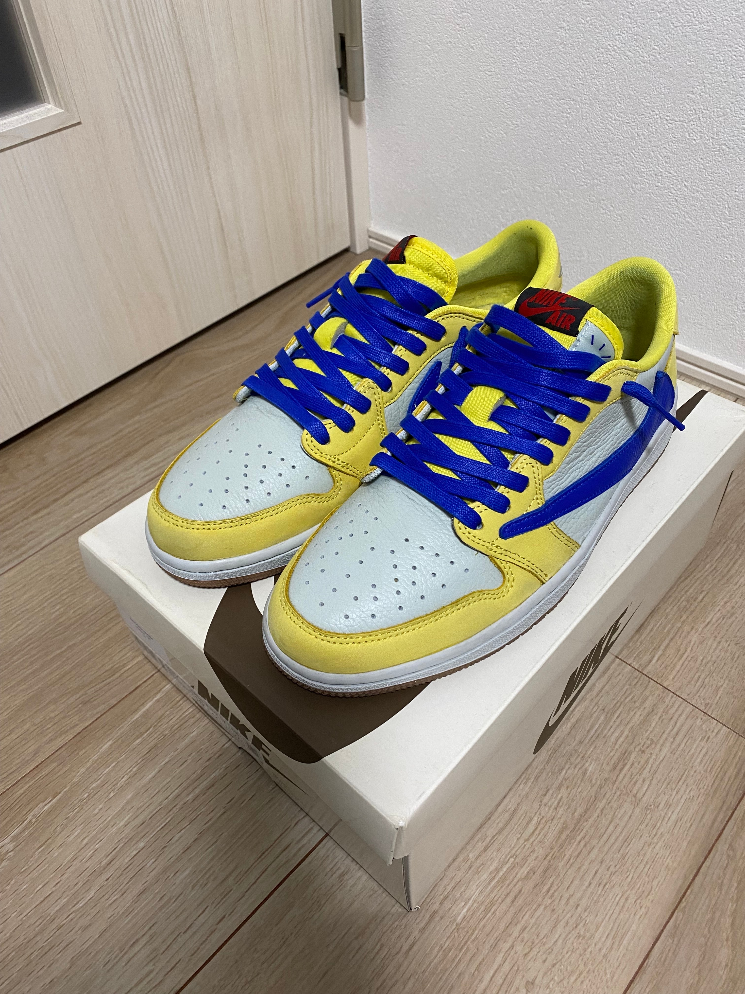 Travis Scott × Nike Women's Air Jordan 1 Retro Low OG "Canary"