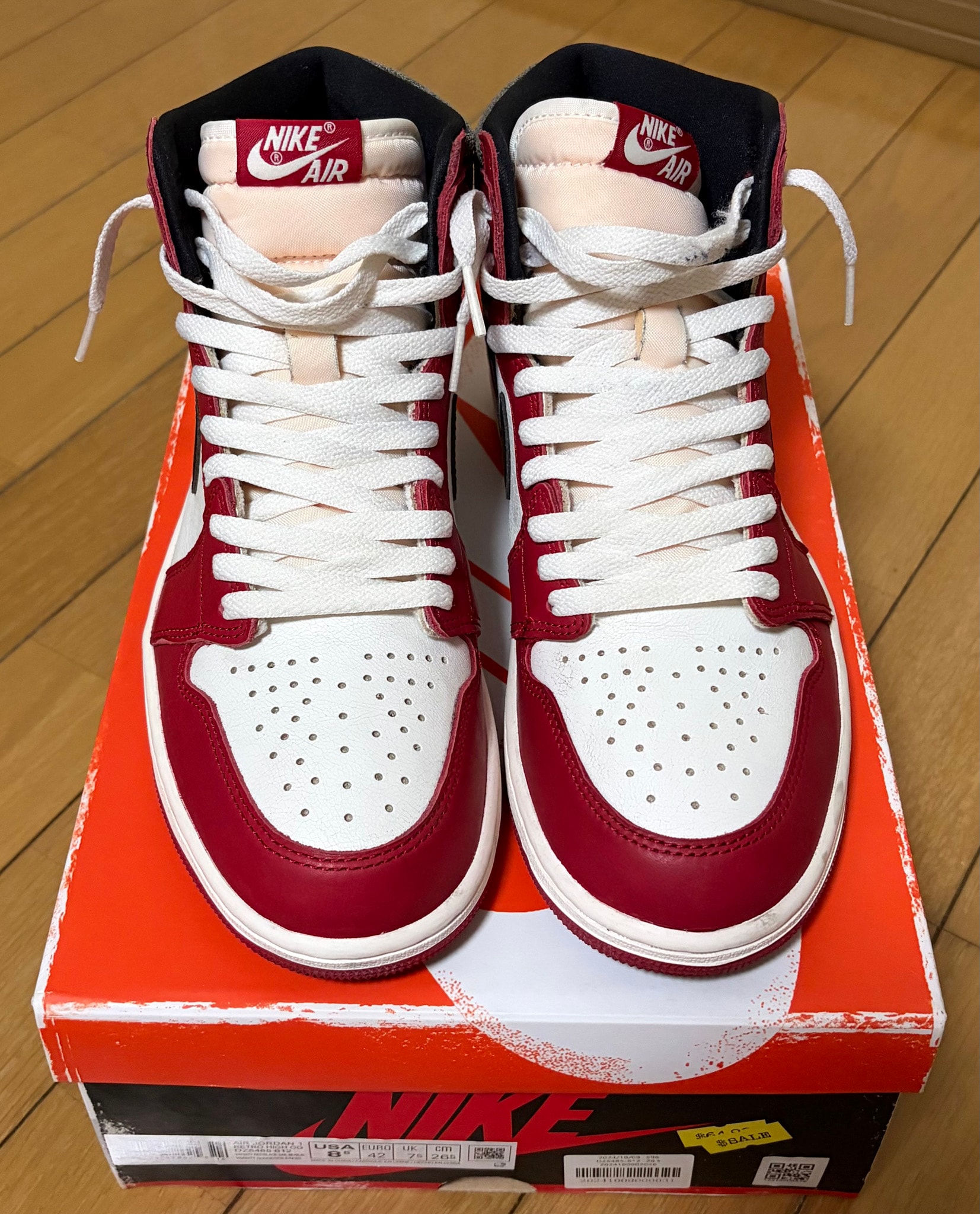 Nike Air Jordan 1 High OG "Lost & Found/Chicago"