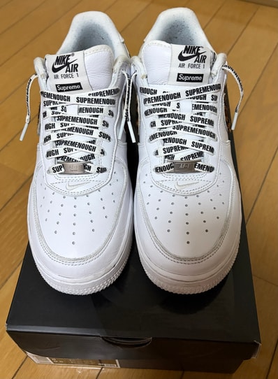 GOODENOUGH × Supreme × Nike Air Force 1 Low "White/Leopard" (25SS Week15)
