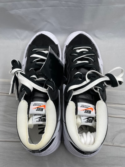 sacai × Nike Blazer Low "Black Patent Leather"