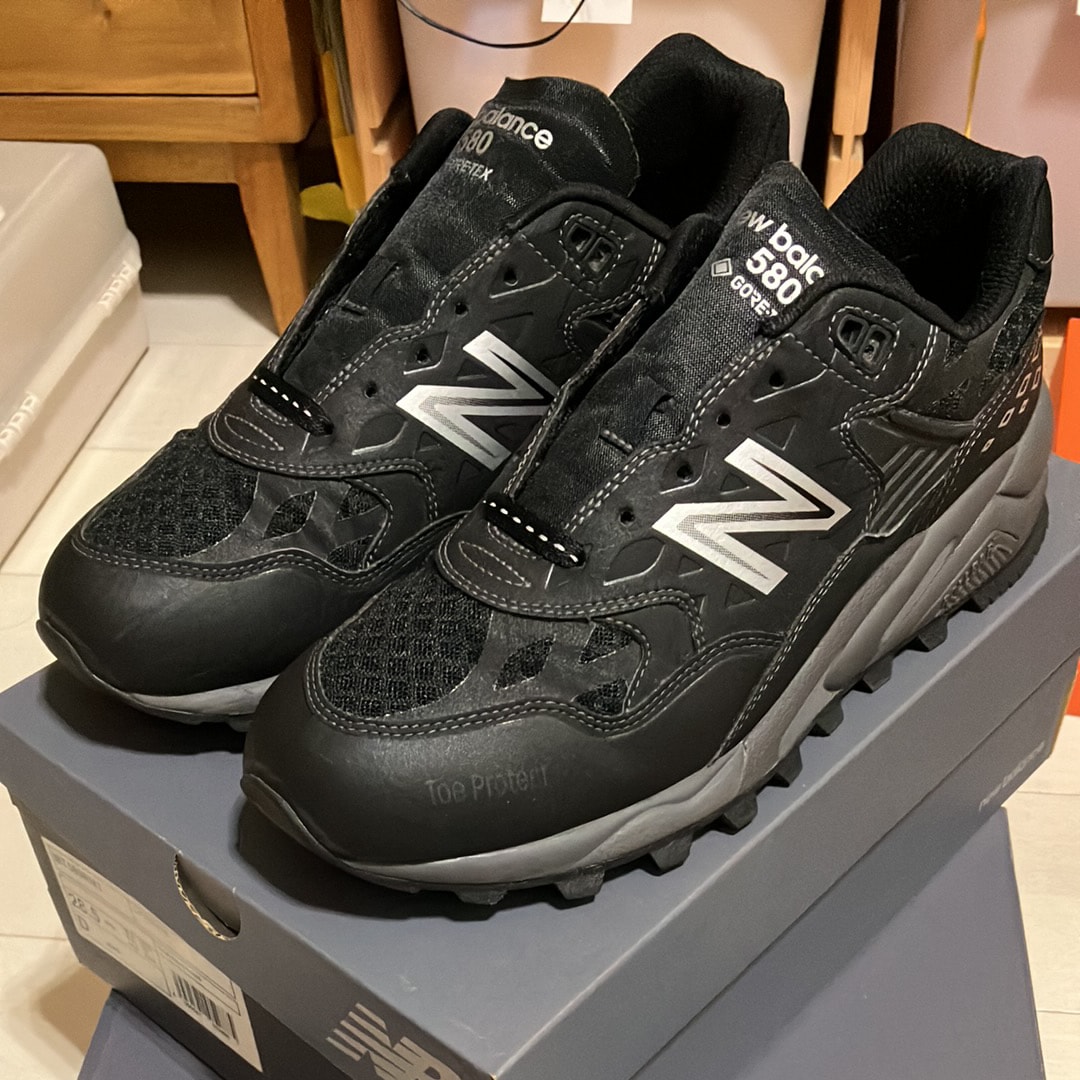 MASTERPIECE SOUND × Hombre Nino × mita sneakers × New Balance 580 GORE-TEX "Black"