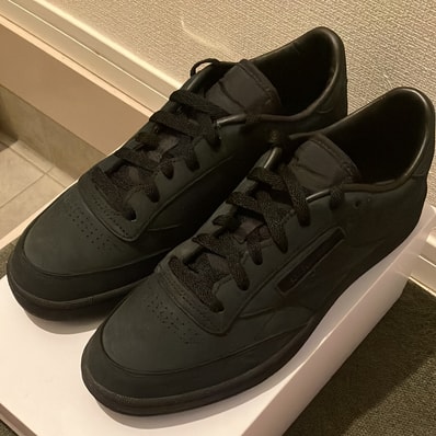 JJJJound × Reebok Club C Nubuk "Black"
