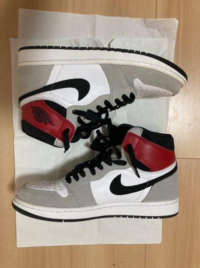 Nike Air Jordan 1 High OG "White/Black/Light Smoke Grey"