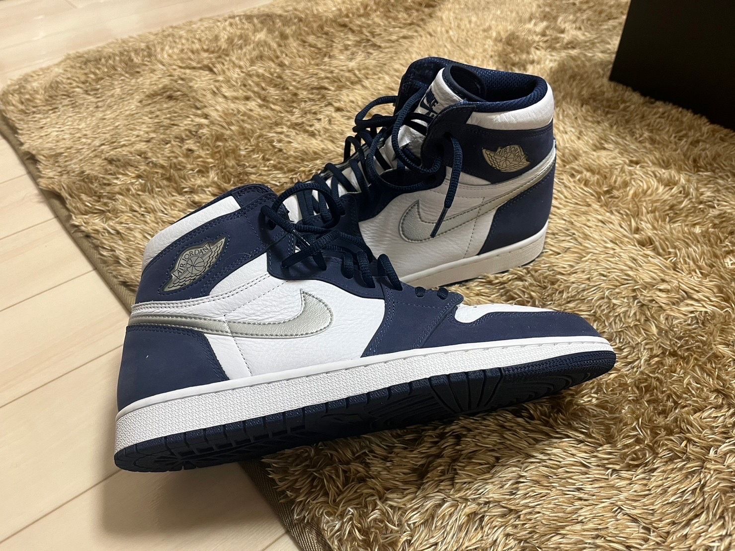 Nike Air Jordan 1 High OG CO.JP "White/Midnight Navy" (2020)(ブリーフケースなし)