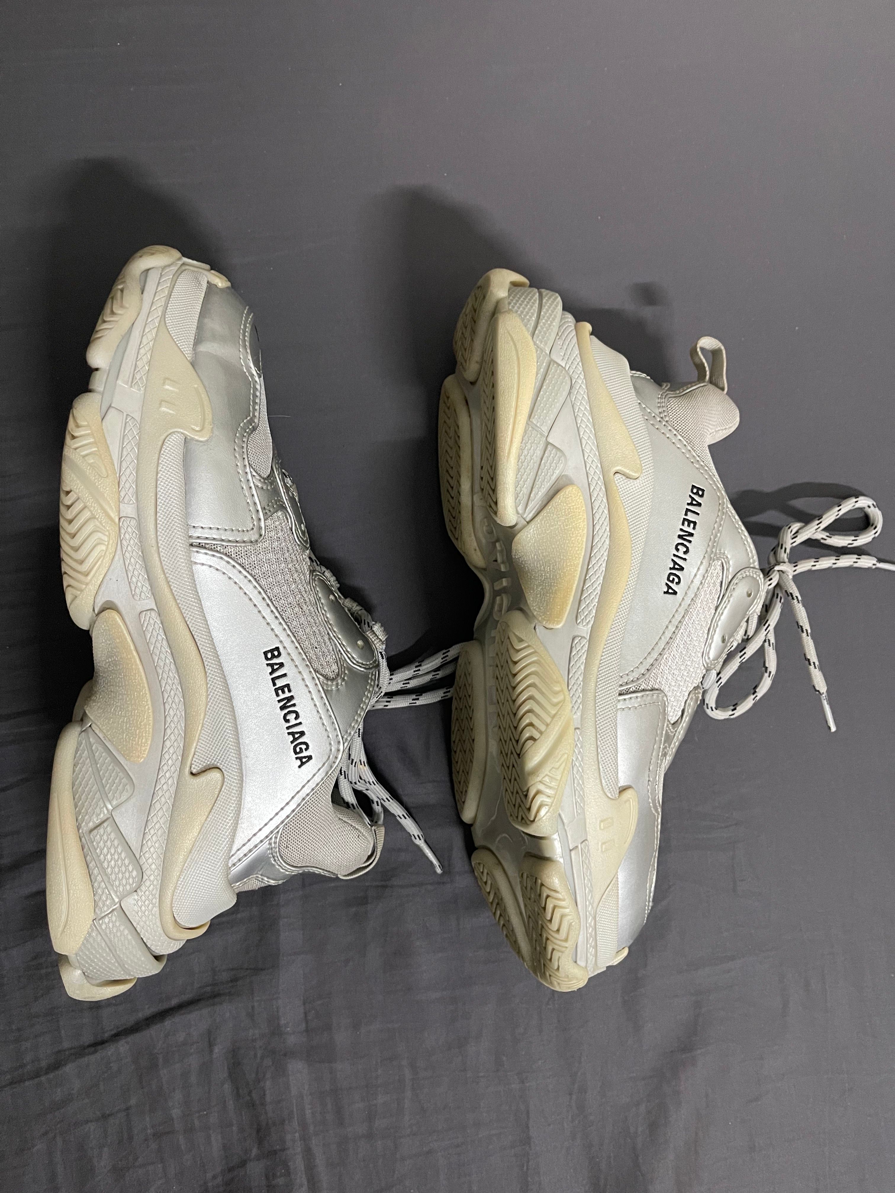 BALENCIAGA TRIPLE S "SILVER"