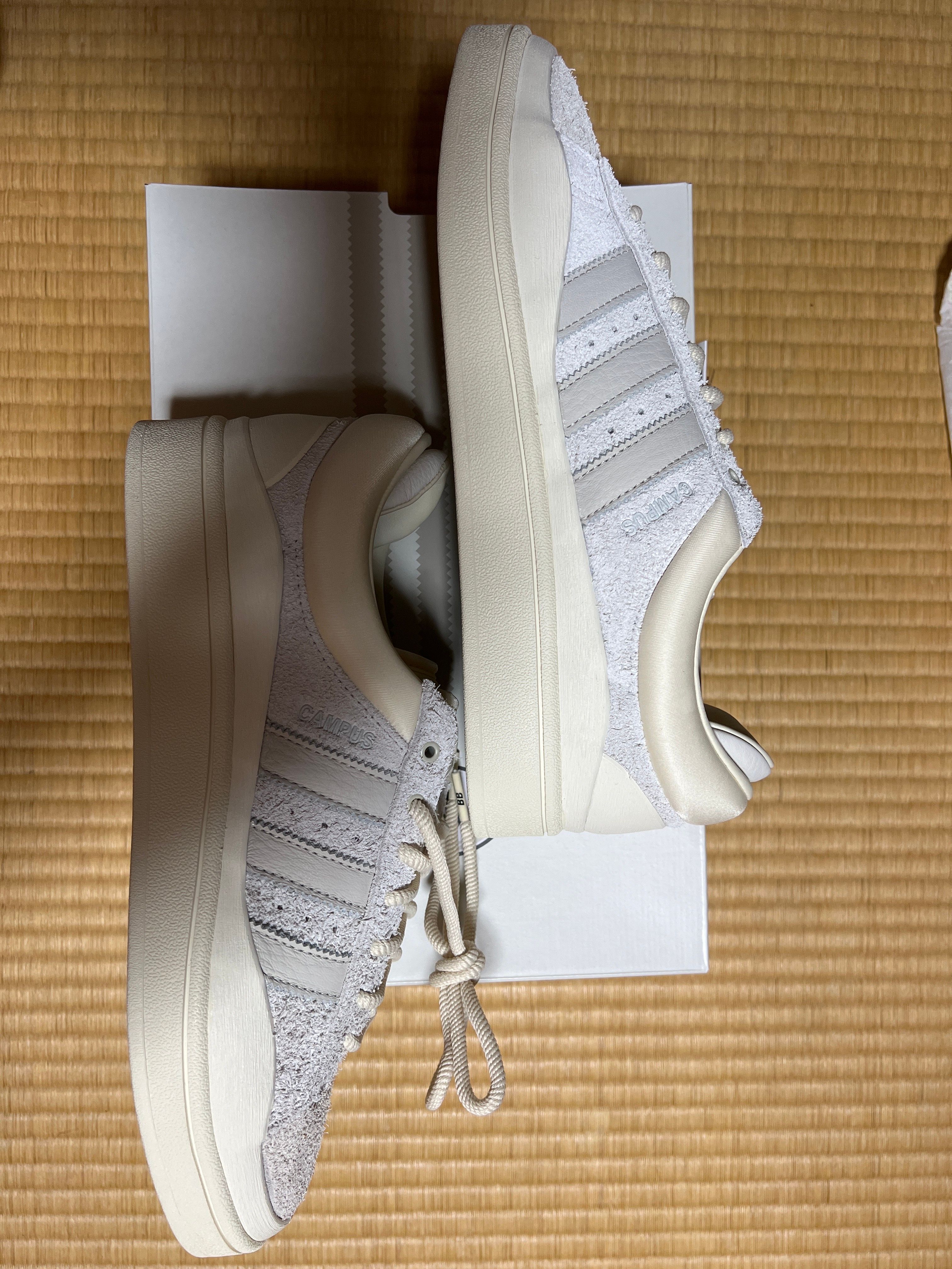 Bad Bunny × adidas Campus "Chalk White"