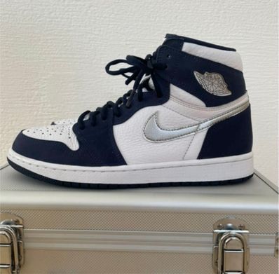 Nike Air Jordan 1 Retro High OG CO.JP "Midnight Navy"(2020)(ブリーフケース付き)