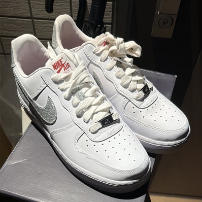 Nike Women's Air Force 1 '07 LX "White/Cool Grey/Multi Color"