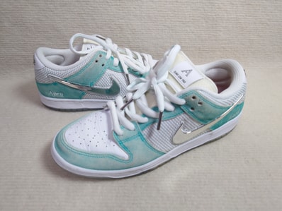 APRIL SKATEBOARDS × Nike SB Dunk Low Pro QS "White and Multi-Color"