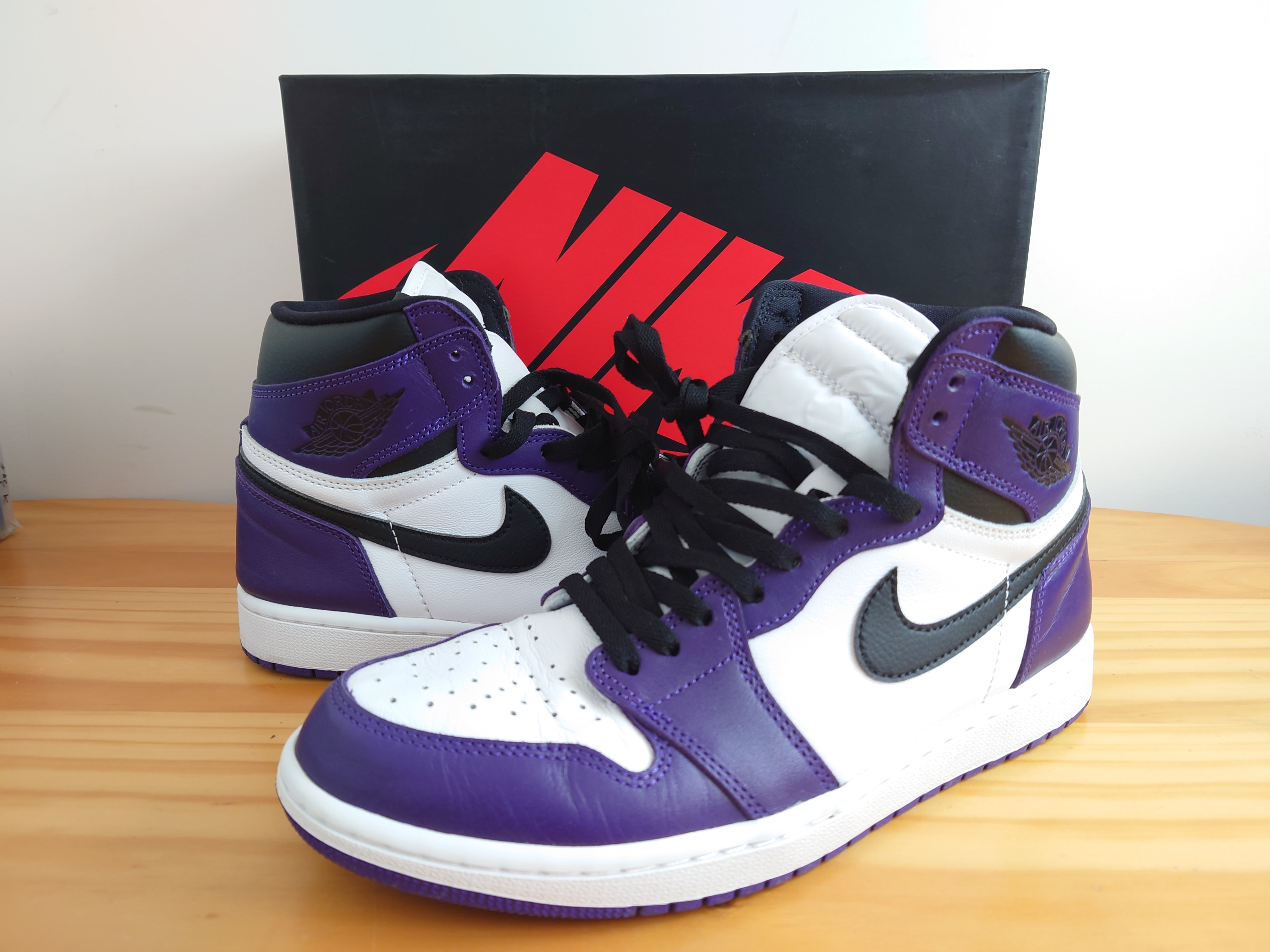 Nike Air Jordan 1 Retro High OG "Court Purple/White/Black" (2020)