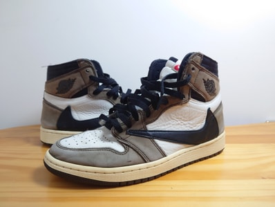 Travis Scott × Nike Air Jordan 1 Retro High OG TS SP "Sail/Dark Mocha"