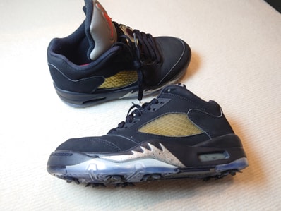 Nike Air Jordan 5 Low Golf "Black Metallic"