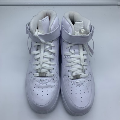 Supreme × Nike Air Force 1 Mid "White" FW24