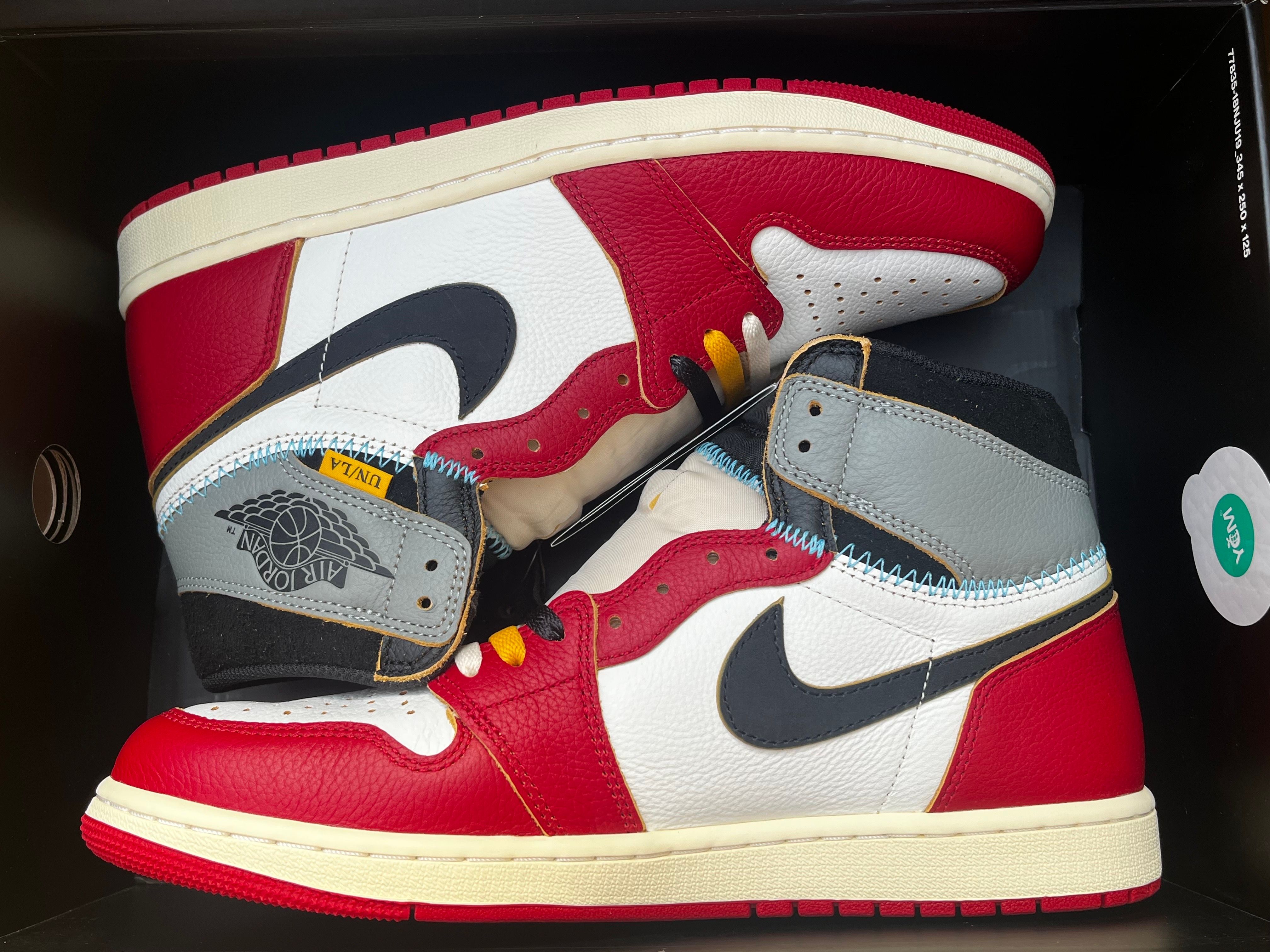 UNION × Nike Air Jordan 1 Retro High OG "Chicago/Shadow"