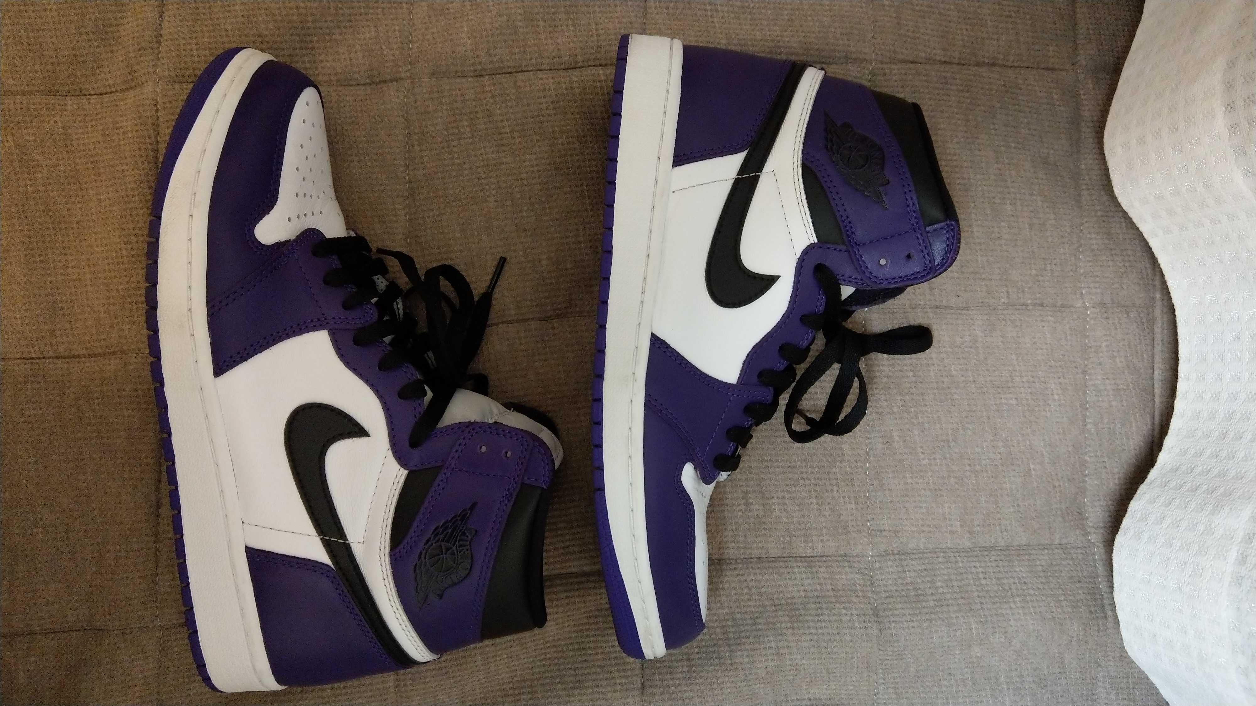Nike Air Jordan 1 Retro High OG "Court Purple White/Black" (2020)