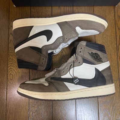Travis Scott × Nike Air Jordan 1 Retro High OG TS SP "Sail/Dark Mocha"