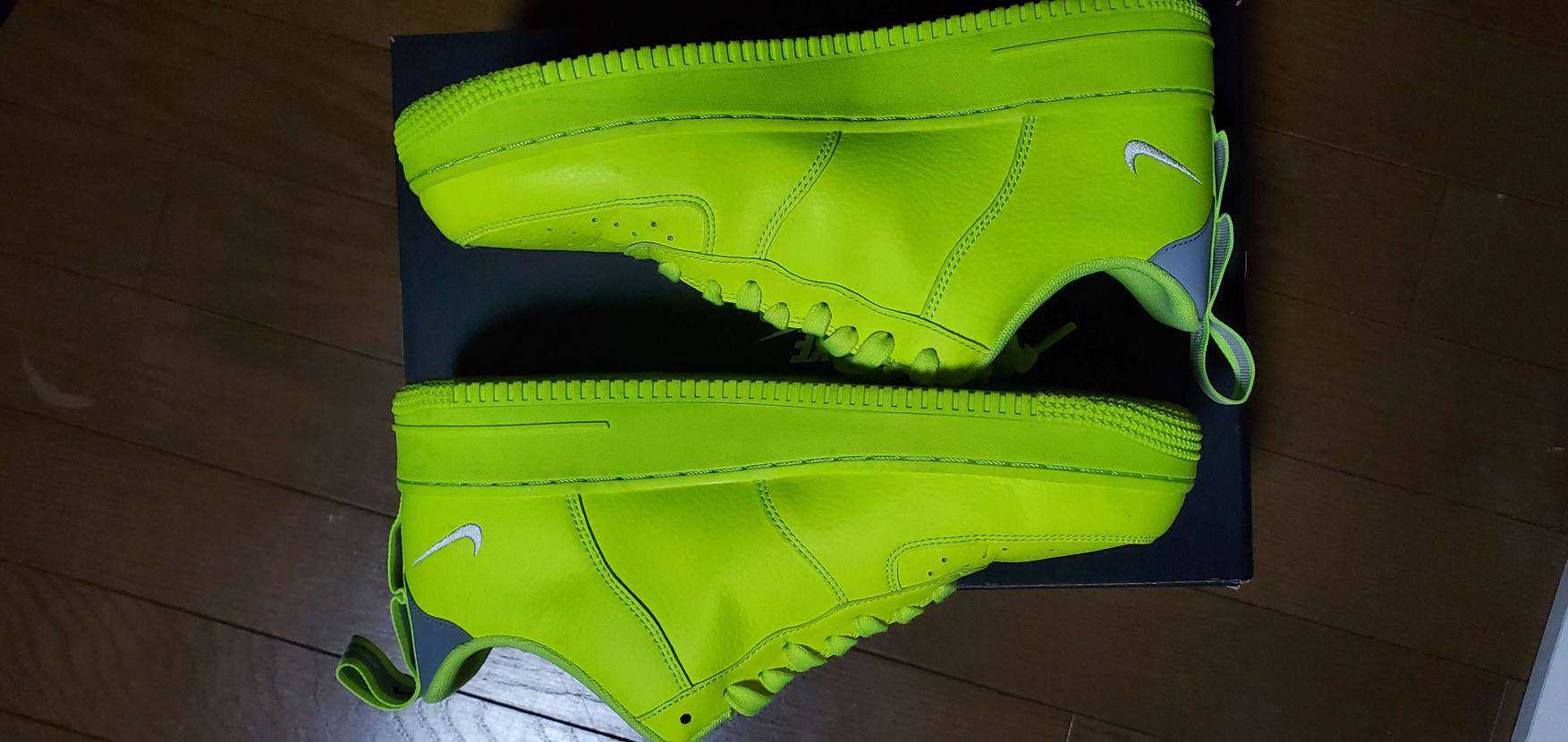 Nike Air Force 1 Low Utility "Volt/White/Black/Wolf Grey"