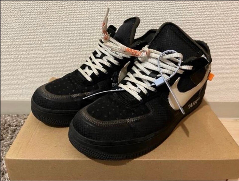Off-White × Nike Air Force 1 Low "Black"