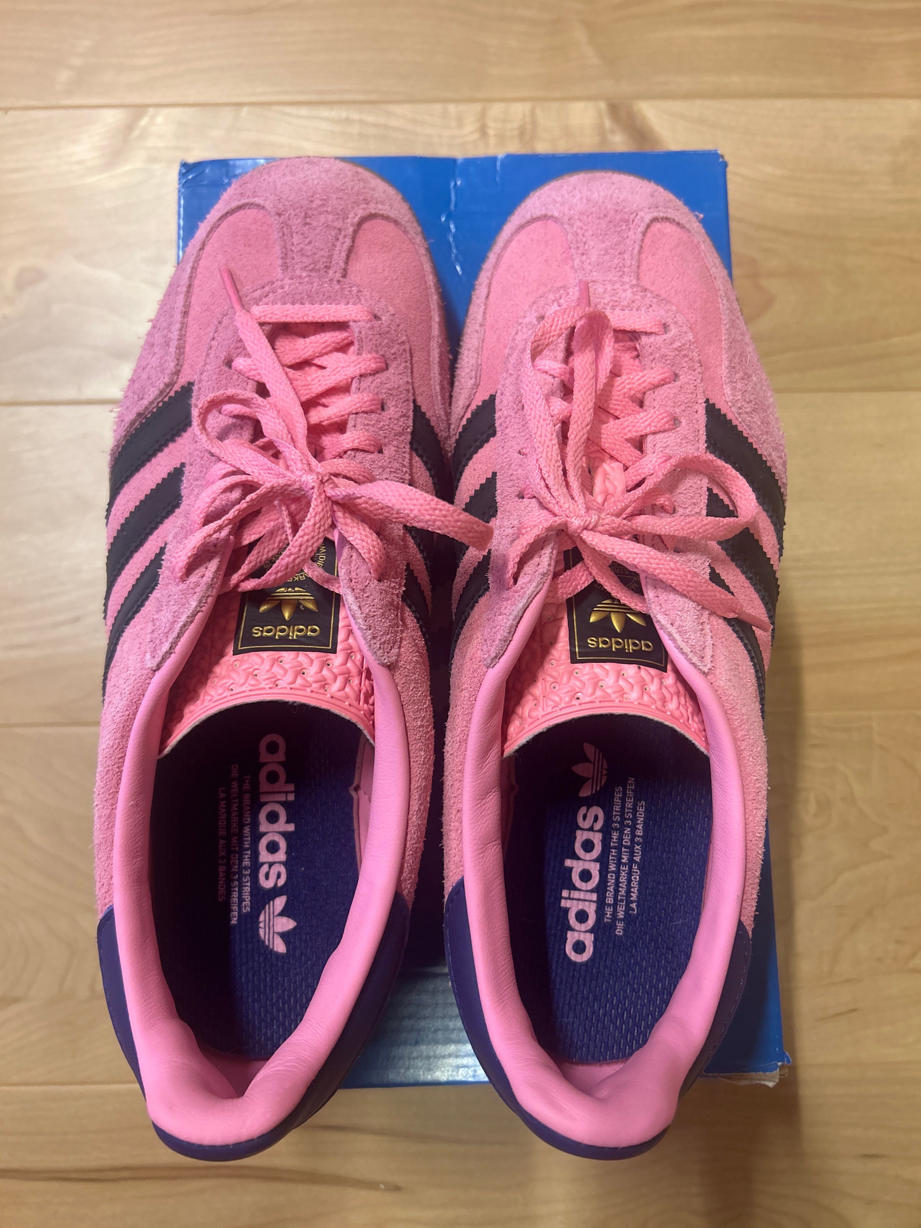 adidas Women's Gazelle Indoor "Bliss Pink/Core Black/Collegiate Purple"