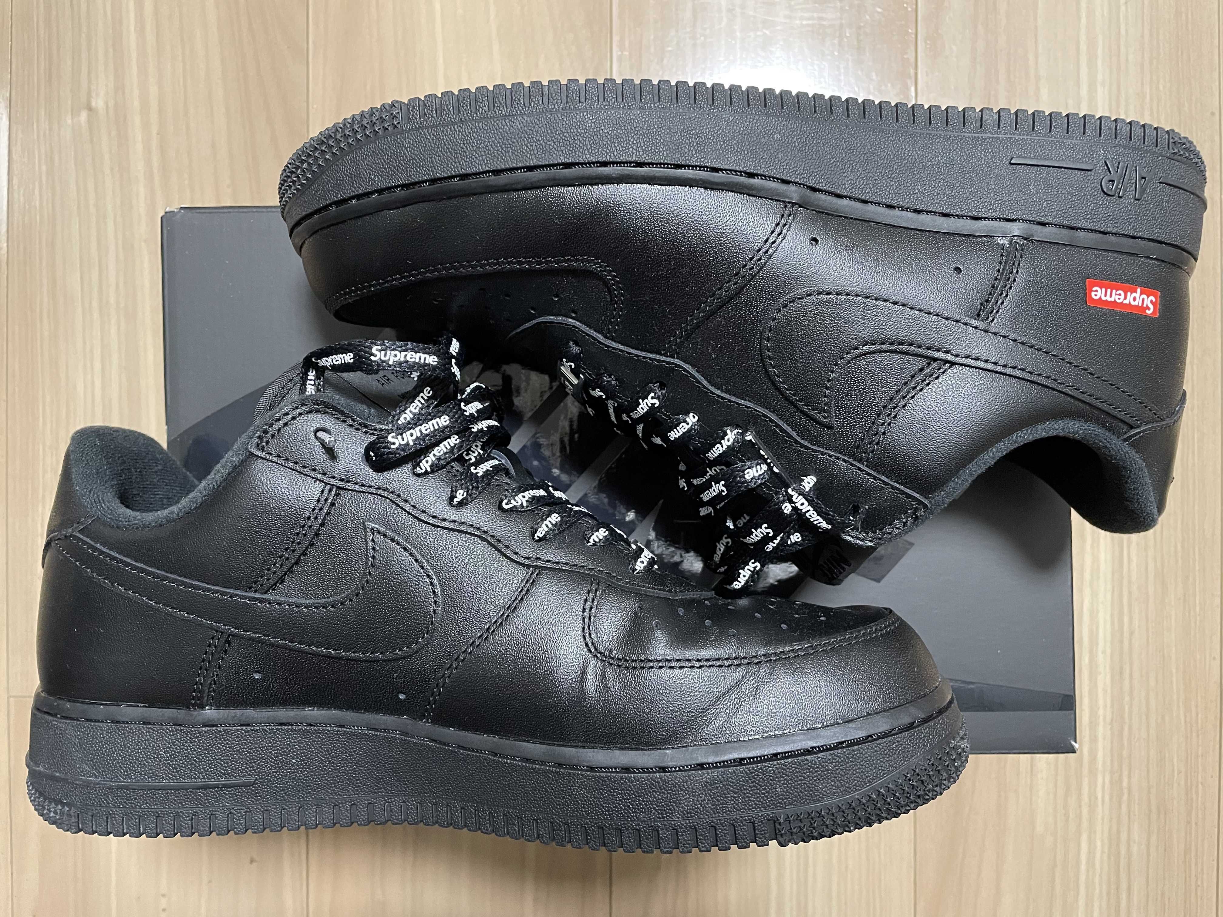 Supreme × Nike Air Force 1 Low "Black"